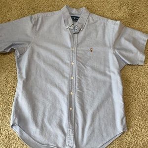 POLO RALPH LAUREN XL MENS DRESS SHIRT - WORN ONCE. BLUE - NONSMOKING HOME-